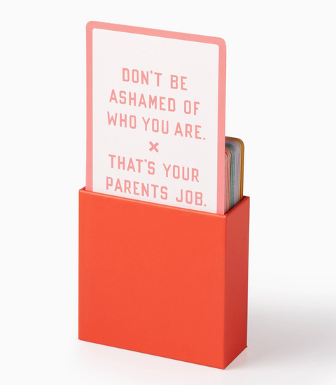 Coffee Table Games- Brass Monkey Emergency Affirmations Exceptionally Stupid Days Card Deck
