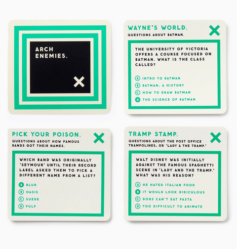 Coffee Table Games-Brass Monkey Incredibly Pointless Trivia