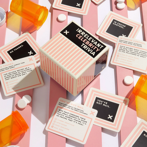 Coffee Table Games-Brass Monkey Irrelevant Celebrity Trivia