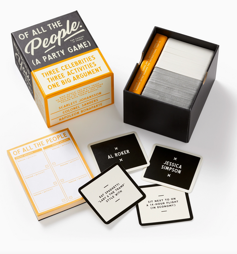 Coffee Table Games-Brass Monkey of All the People Social Game