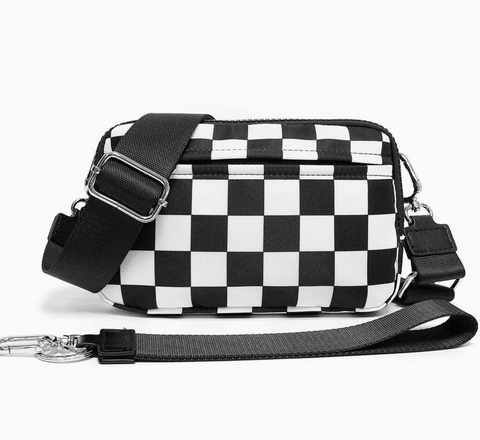 The Carina Nylon Wristlet Crossbody Bag