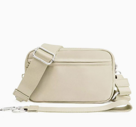 The Carina Nylon Wristlet Crossbody Bag