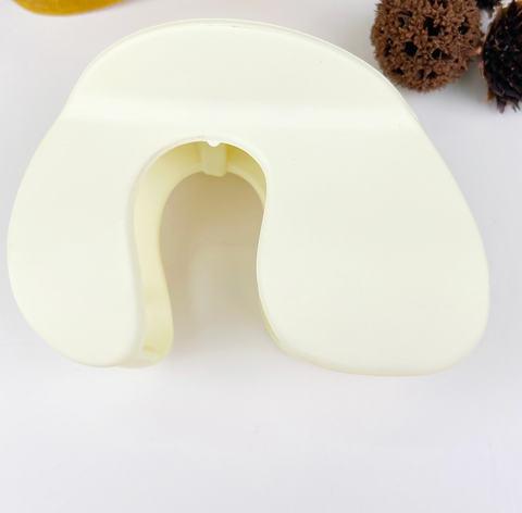 Frosted Simple C-Shaped Hair Claw Clip