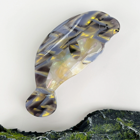 Manatee Hair Claw Clip