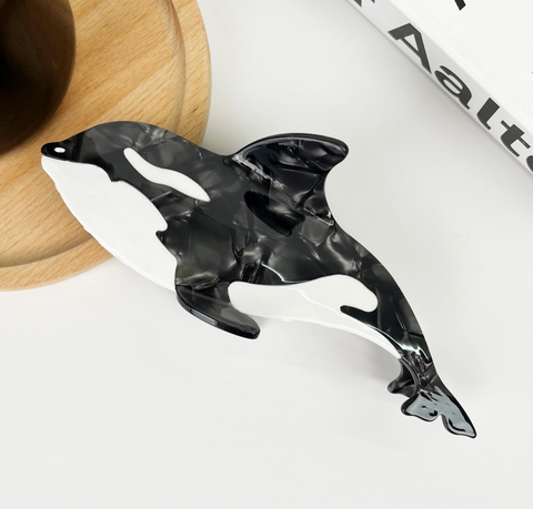 Orca Hair Claw Clip