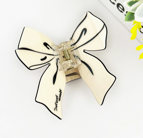Bow Hair Claw Clip -Options