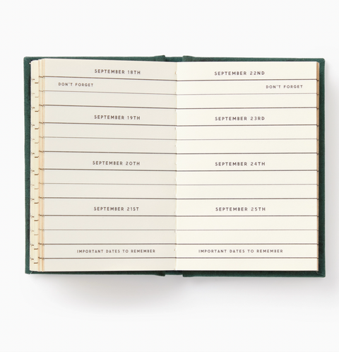 Brass Monkey Dates People Get Mad If I Forget Tiny Diary