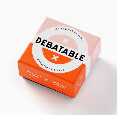 Coffee Table Games- Brass Monkey Debatable Game Set