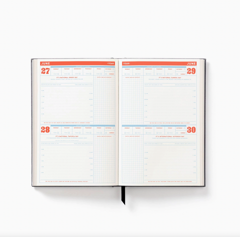 Perpetually Late Show Undated Standard Planner
