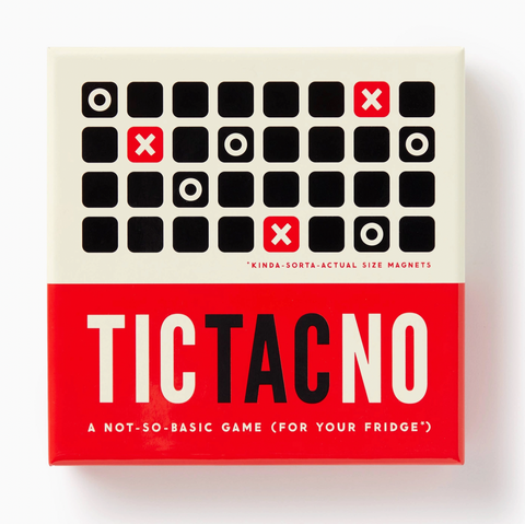 Coffee Table Games- Brass Monkey Tic Tac No Magnetic Fridge Game