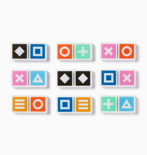 Coffee Table Games- Brass Monkey You Domino It! Domino Game Set
