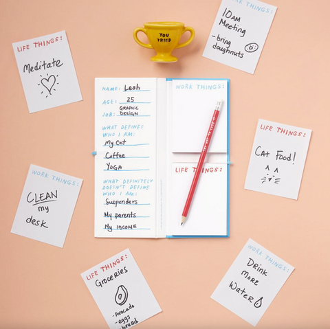 Work/Life Balance List Ledger