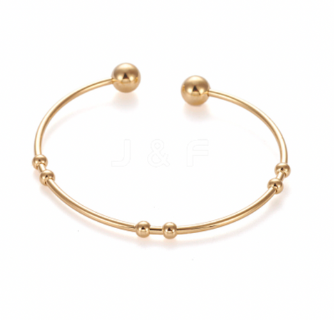 Gold Bangle Bracelet