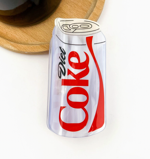 Diet Coke Hair Claw Clip