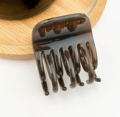 Small Jelly Simple Hair Claw Clip- Color Options
