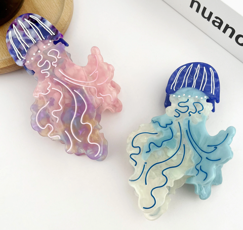 Jellyfish Hair Claw Clip -Options