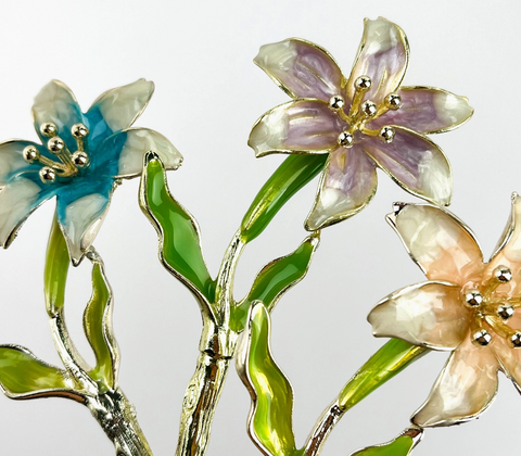 Lilly Flower Hair Pin -Options
