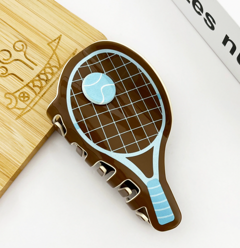 Racket Hair Claw Clip