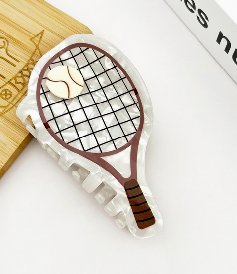 Racket Hair Claw Clip