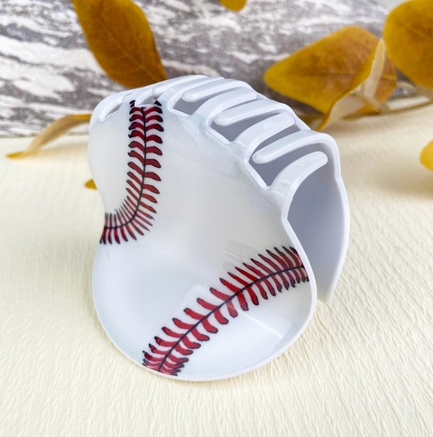 Sports Ball Hair Claw Clip- Options