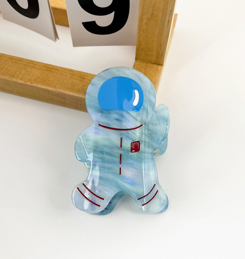 Astronaut Hair Claw Clip -options