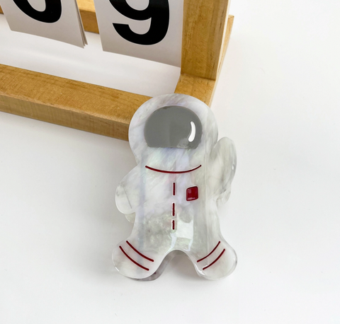 Astronaut Hair Claw Clip -options