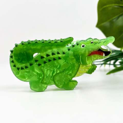 Crocodile Hair Claw Clip