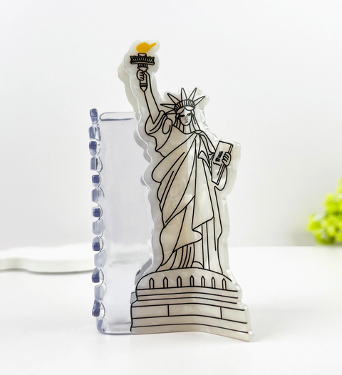 Statue of Liberty Hair Claw Clip