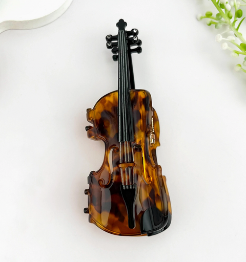 Violin Hair Claw Clip