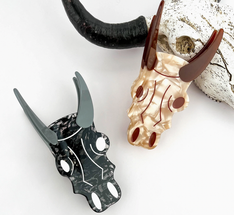 Western BullHead Hair Claw Clip -options