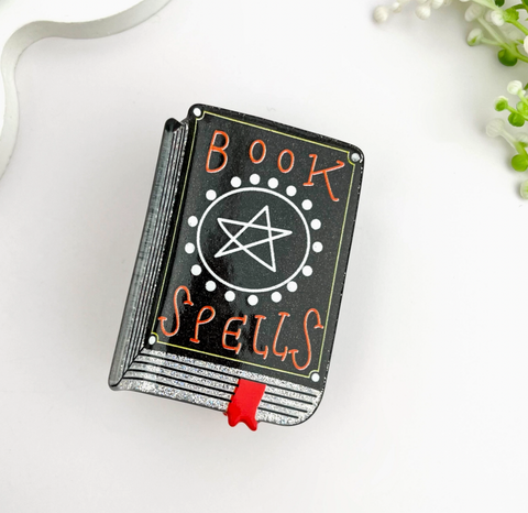 Book of Spells Hair Claw Clip
