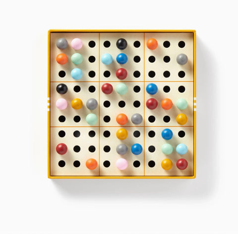 Coffee Table Games-Brass Monkey Sudoku with Some Balls Sudoku Game Set