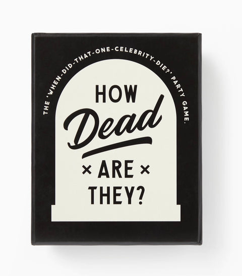 Coffee Table Games- Brass Monkey How Dead Are They? Social Game