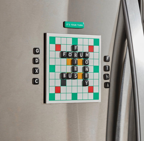 Coffee Table Games-Brass Monkey Scrumble Magnetic Fridge Game