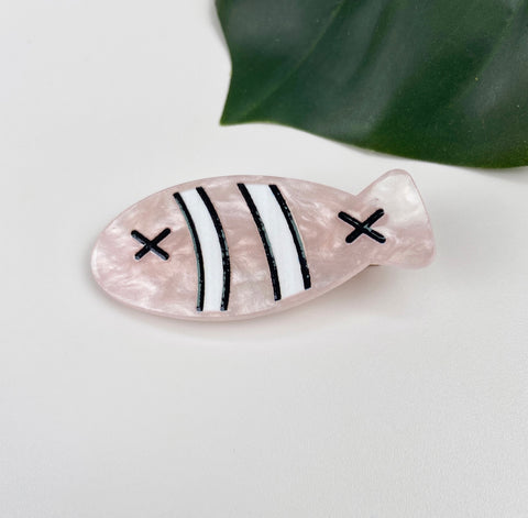 Cartoon Pink Clownfish Duckbill HairClip