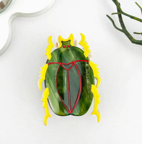 Beetle Hair Claw Clip- options