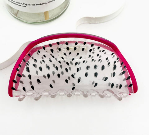 Scribble Fruit Hair Claw Clip -Options