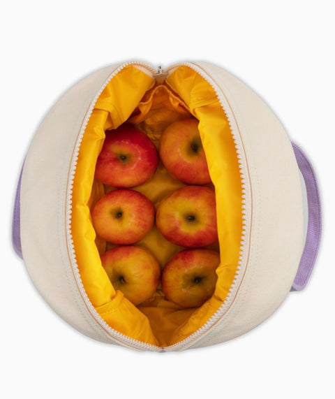 Zipper Lunch - 'lunch.' Lavender Poppy