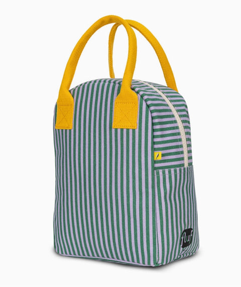 Zipper Lunch - Candy Stripe Grass