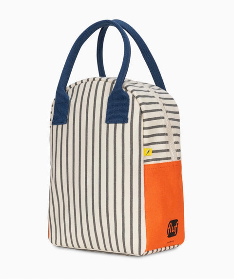 Zipper Lunch - Pencil Stripe Nautical