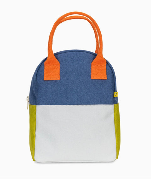 Zipper Lunch - Two Tone Citrus Sky