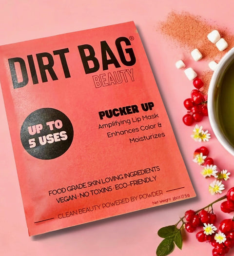 Dirt Bag Beauty Natural Face Mask- Pucker Up
