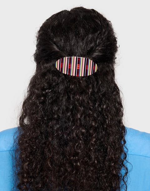 Oval Barrette in Charlotte