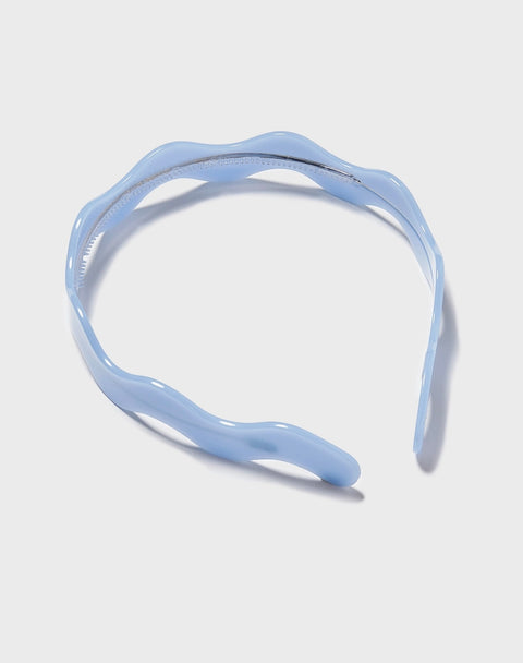 Wavy Headband in Periwinkle