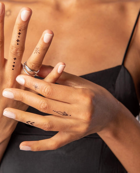 INKED By Dani- Bad Babe Temporary Tattoo Pack