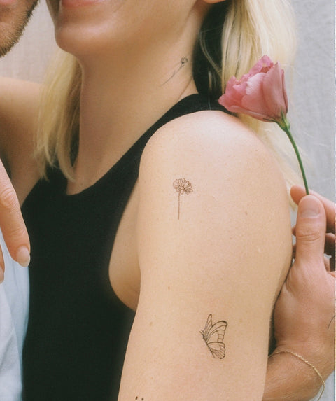 INKED By Dani- Blooming Temporary Tattoo Pack