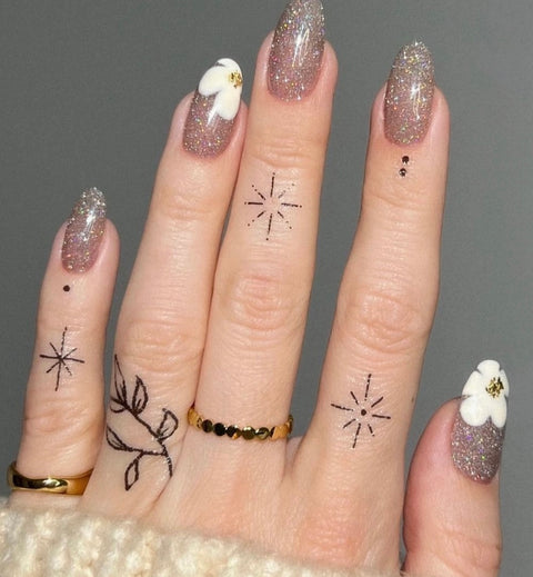 INKED By Dani-  Fine Line Temporary Tattoo Pack