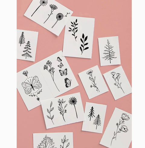 INKED By Dani-  Wild Thing Temporary Tattoo Pack