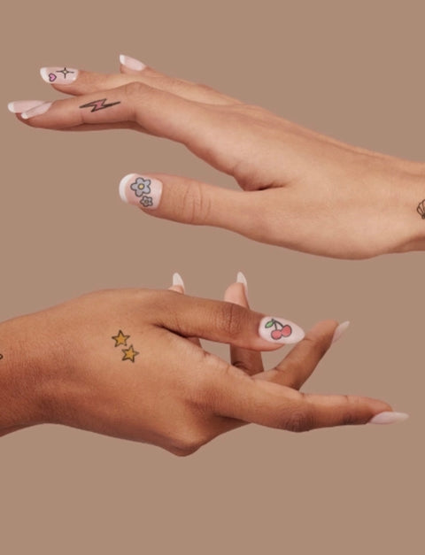 INKED By Dani-  Pastel Magic Nail Art Temporary Tattoos