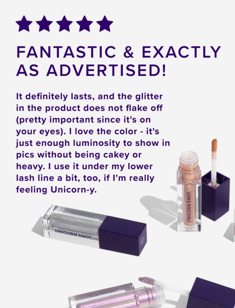 Eyelighter | Shimmy- Gold | Liquid Glitter Eyeshadow | Shiny